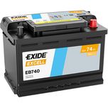 067SE Exide Excell Car Battery EB740 (EX18)